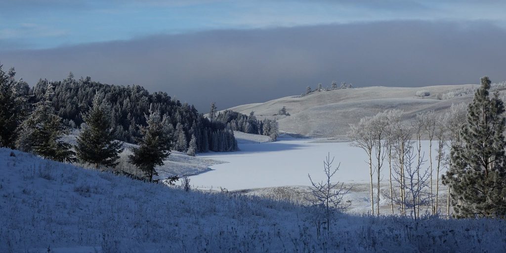 Hamilton Lake in winter